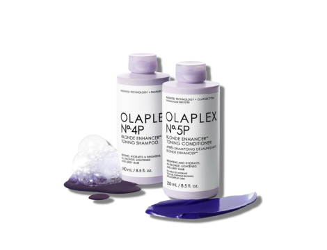 OLAPLEX No.4P BLONDE ENHANCER TONING szampon tonujący włosy blond 250 ml - 3